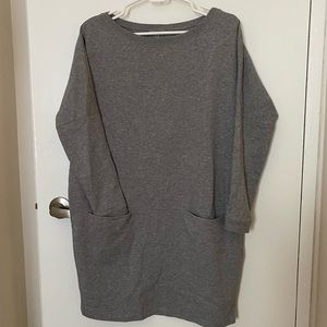 COS Marled grey dress